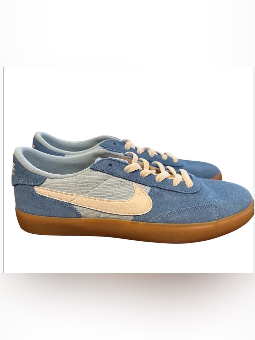 🆕  Nike SB Heritage Vulc Psychic Blue White Skateboard Shoes